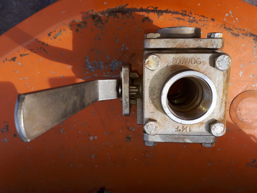 Vanne à Boule Flottante en Acier Inoxydable J-Valves CF8/CF8m 2PC à Extrémité Fi